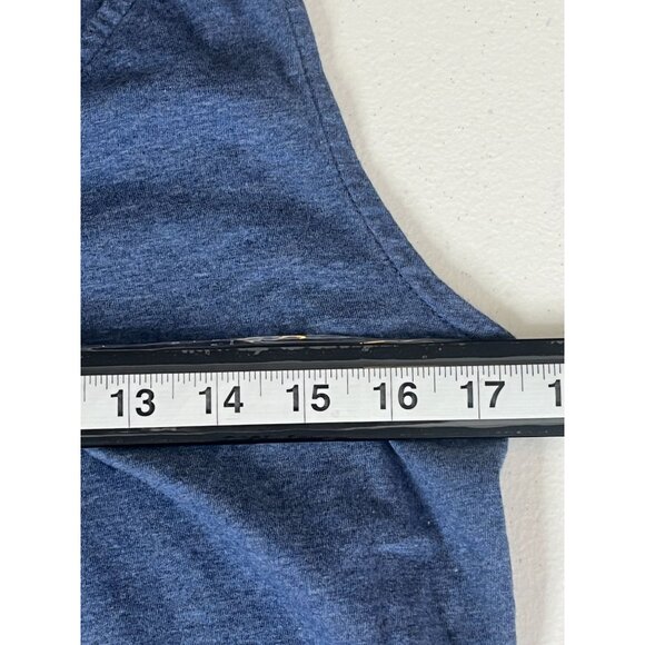 J Jill Pure Jill Blue Tie Dye Maxi Dress Small Cotton Sleeveless - Picture 11 of 11